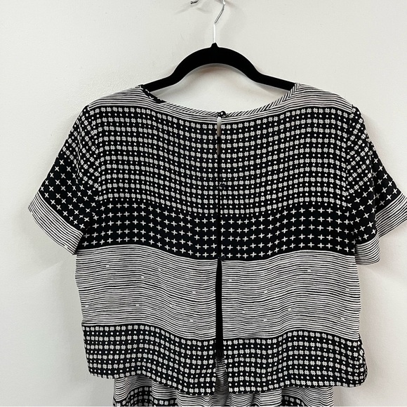 Madewell Twopiece Silk Dress in Hashtag Stripe - Picture 10 of 14